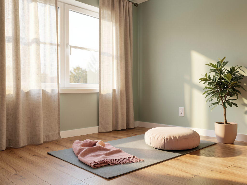 Studio de Yin Yoga lumineux et serein &agrave; Ostricourt